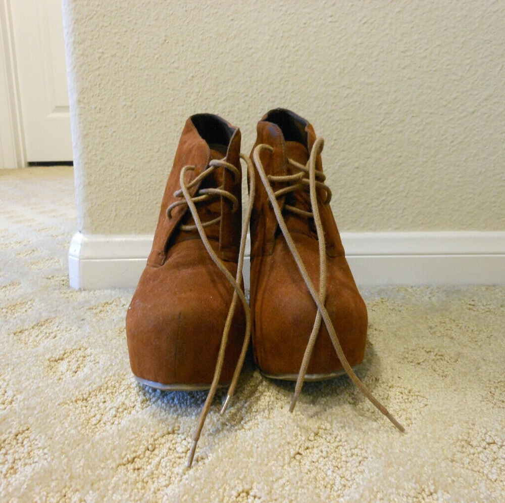 Faux Suede Booties